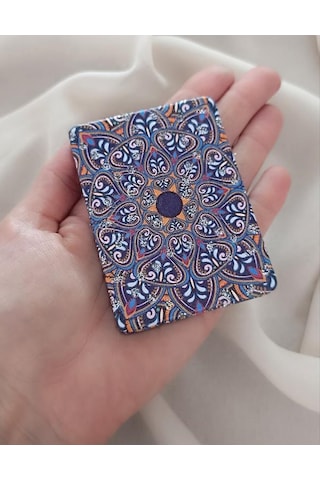 Ayna Makyaj Aynası Cep Model Çanta El Aynası Çok Renkli