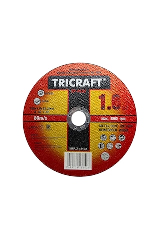 Kesici Taş 180 X 1.6 X 22 Mm 25 Adet