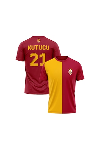 Gsstore Galatasaray Ahmed Kutucu Çocuk Welcome Tee C251149 Sarı - Kırmızı