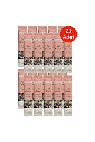 Ton Balıklı Kedi Kreması 15 G X 20 Adet