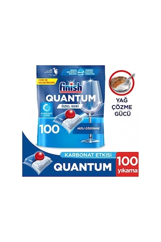 Finish Quantum Özel Seri Bulaşık Makinesi Deterjanı Kapsül 200 A PKT.FINISH.086