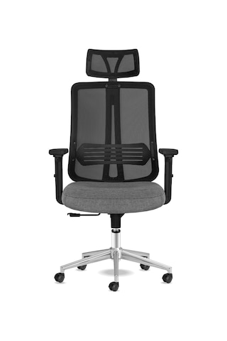 Calitteoyuncukoltuk Calitte Yönetici Çalışma Koltuğu | Spark Başlıklı | Siyah Krom