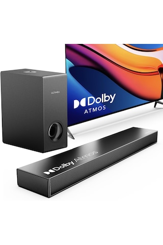 Ultımea Nova S50 Dolby Atmos 2.1 Subwoofer Tv Hoparlörü U2120