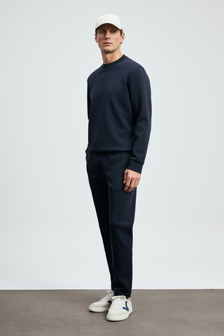 Lufian Grand Erkek Sweatshirt Lacivert Lacivert 112030192100200