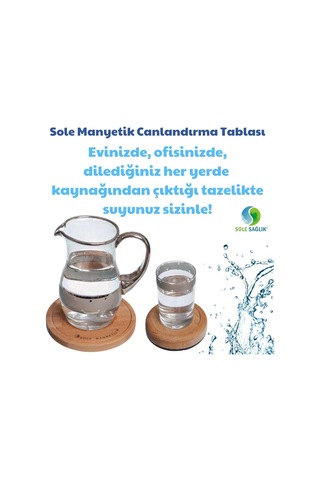 Manyetik Su Canlandırma Tablası