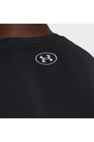 Under Armour Vanish Seamless Erkek Siyah Polo Yaka Tişört