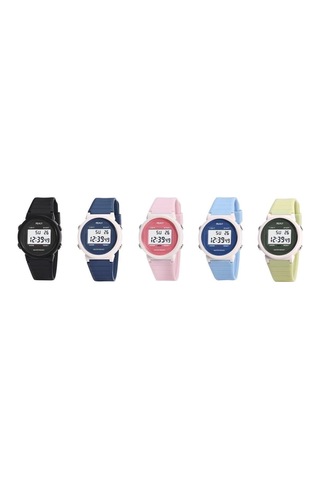 Penly Su Geçirmez Dijital Çocuk Kol Saati 219 Model Yeşil +4 Renk Kronometre-alarmlı 5atm