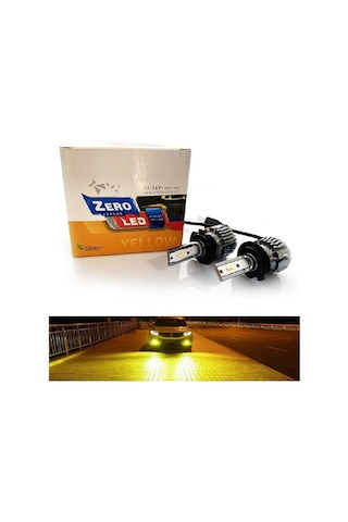 Photon Zero H7 Led Xenon Sarı Işık Fansız Led