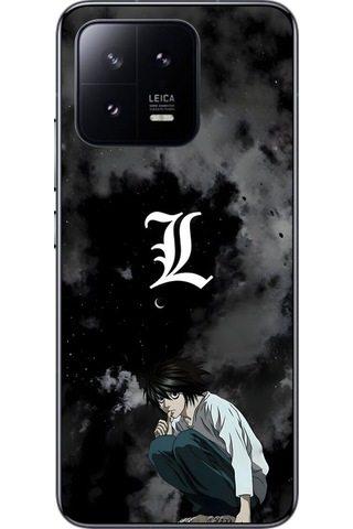 Xiaomi Mi 13 Pro Uyumlu Şeffaf Kılıf Death Note 2 Tasarımlı
