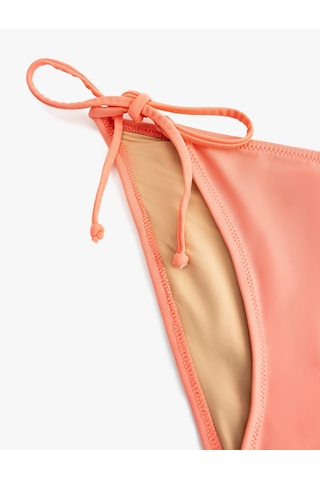 Koton Astarlı Yanları İpli Bikini Altı Pembe 5sak00042mm Gül Gülkurusu