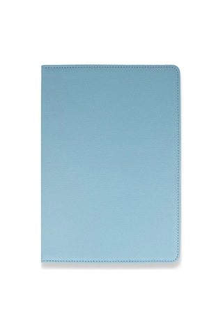 iPad Uyumlu Mini 6 Kılıf 360 Tablet Deri Kılıf - Turkuaz - 100 Arka Kapak