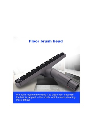 Moveevo V7 V8 V10 V11 Uyumlu Parke Zemin Temizleme Fırçası, Ekstra Uzun Kıllı Yedek Aparat