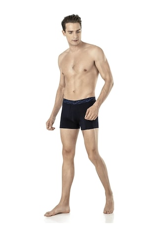Pierre Cardin Erkek Pamuklu Saks-lacivert-gri 3 Lü Boxer Çok Renkli