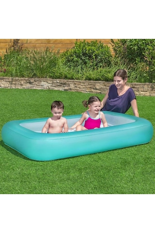 Bestway Tek Halkalı Şişme Tabanlı Çocuk Havuzu 51115 Turkuaz