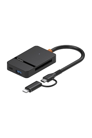 Microcase AL4586 8 İn1 OTG SD/TF Type C Lightning USB 3.0 Çift Kart Okuyucu