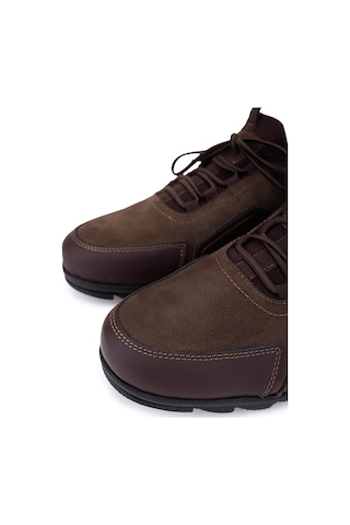 Tamer Tanca Erkek Hakiki Deri Kahverengi Nubuk Sneakers & Spor Ayakkabı 1093 10312 Erk Ayk Sk25-26 Kahve Nbk Kahverengi
