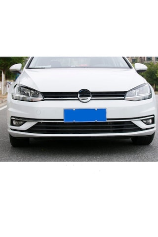Volkswagen Golf 7-7.5 Uyumlu Far Kaşı İthal Parlak Siyah