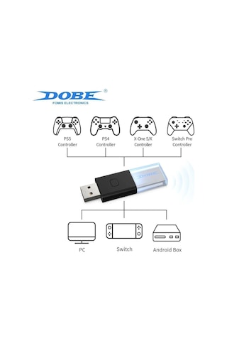 Android Tv/tv Xbox/pc/nintendo Switch Uyumlu Kablosuz Joystick Bluetooth V5.0 Usb Bağlantı Aparatı