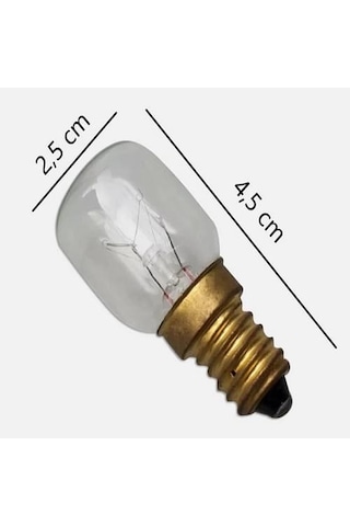 Fırın Ampülü 15w E14 Duylu 300 Derece