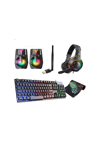 DMC N57X i5-3470 16 GB 500 GB HDD+256 GB SSD R7 240 23.8" Free Dos Masaüstü Oyuncu Bilgisayarı