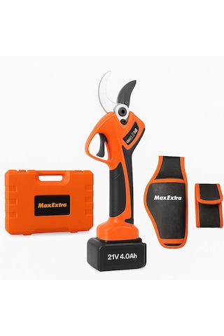Max Extra Mx8040 Akülü Budama Makası 21v 4.0 Ah