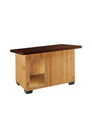 Ferplast Kennel Baita 120 Ahşap Köpek Kulübesi 117 x 64 x 73 CM Ferplast Kennel Baita 120 Ahşap Köpek Kulübesi 117 x 64 x 73 CM