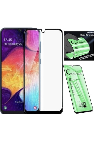 Xiaomi Redmi Note 7 Uyumlu Seramik Nano Esnek Tam Full Kaplayan Kırılmaz Cam Ekran Koruyucu