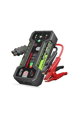 Lokithor J1350pro 12v 1350amp Lifepo4 Akıllı Akü Takviye + Powerbank + Led Lamba Fr J1350pro
