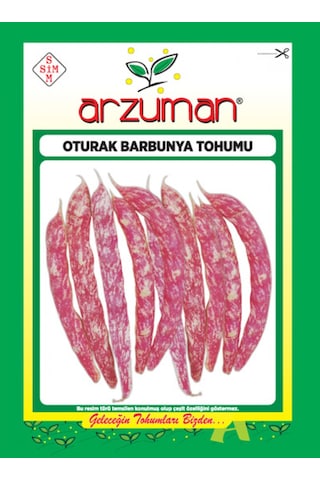 Arzuman Barbunya Tohumu 50 GR Oturak Arzuman Barbunya Tohumu 50 GR Oturak