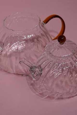 Cam Çaydanlık Sarı Sarı