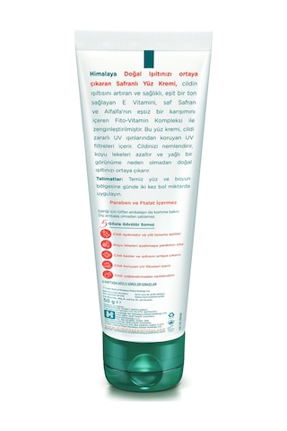 Himalaya Natural Glow Safran İçerikli Doğal Yüz Kremi 50 G