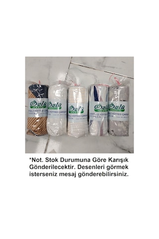 Özlü Fitted Lastikli Çift Kiş. Çarşaf Seti 160x200 Desenli Asorti Çok Renkli
