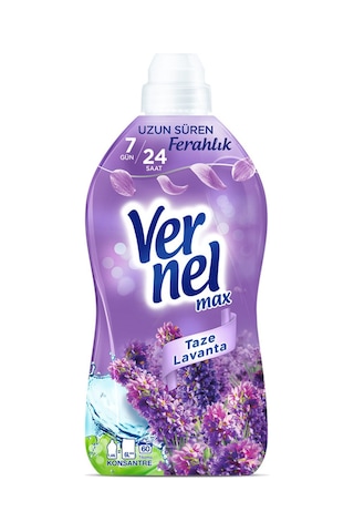 Vernel Max Kons.çam.yumuşatıcı 1440 Ml Lavanta - Taze Gül Ve Sensitive 3 Lü 3'lü Set