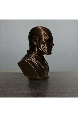 Harry Potter Lord Voldemort Dekoratif Masaüstü Aksesuarı - Karanlık Lord Özel Tasarım Büst 13 X 6,2 Cm