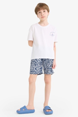 Defacto Erkek Çocuk Deniz Şortu F5854a825hsnv256 Lacivert