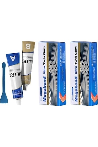 Megabond 1+1Pkt Çift Karışım Soğuk Kaynak Macun Yapıştırıcı 40Gr