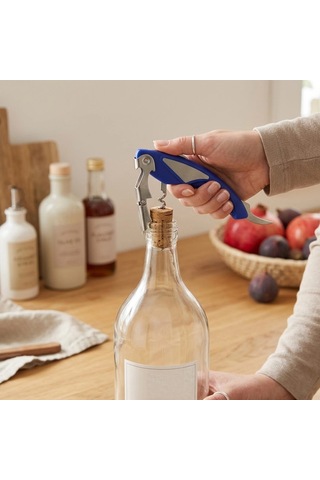 Metal - Plastik Gövde Tirbuşon Açacak Yan Model Bx40 Çok Renkli