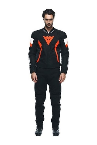 Dainese Avro 5 Motosiklet Mont Beyaz - Kırmızı - Siyah
