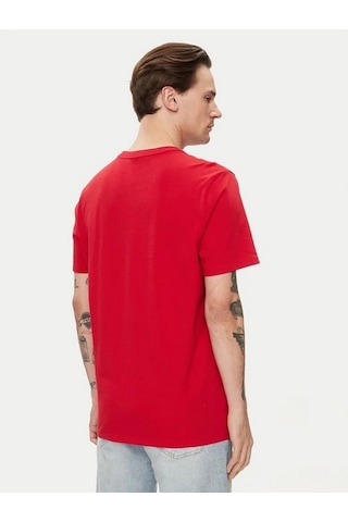Gap 856659005 V-everyday Soft Basic Logo T Erkek Tişört Kırmızı