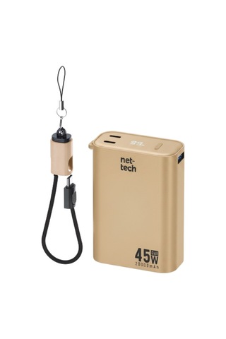 Nettech Nt-pw41 45w 20000 Mah Taşınabilir Powerbank - Gold