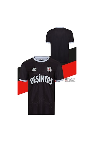 Beşiktaş Orijinal Lisanslı Nostalji Siyah Çocuk Forma Siyah