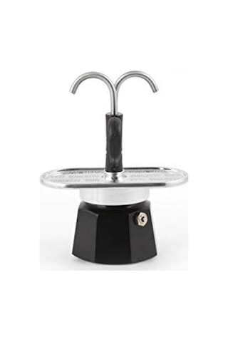 Mini Ocak Üstü Espresso Pişirici Kahve Bardağı Içermez