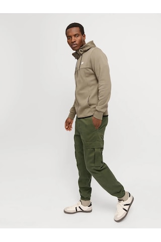 Jack & Jones Jack&jones Jpstkane Jonnie Cuffed Erkek Cargo Pantolon 12268261 Yeşil