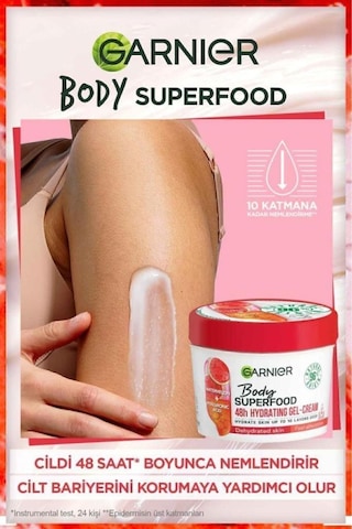Garnier Body Superfood Nemlendiren Jel Vücut Kremi 3600542470247-9856