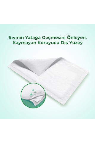 Evony Hasta Yatak Koruyucu Örtü 90 x 60 CM 30 Adet