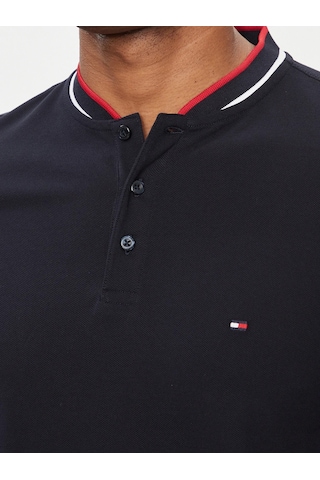 Tommy Hilfiger Tommy Hılfıger Erkek T-shırt Mw0mw34752-dw5 Lacivert