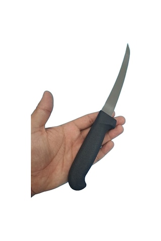 Fischer 1025-15 Kıvrık Kemik Sıyırma Bıçağı 14 Cm Siyah