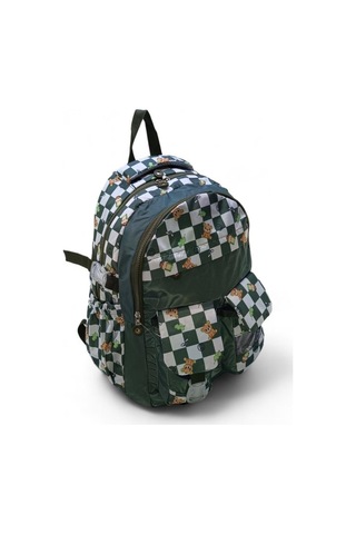 Baginn Damalı Desen Sırt Çantası İlköğretim Okul Çantası 001