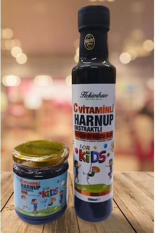 Hekimhan C Vitaminli Harnup Ekstraktlı Macun 240 G + Keçiboynuzu Özü 350 G