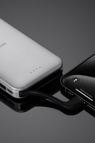 Bork Power Bank L791 Usb Ve Usb-c Kablolu Şarj Cihazı Taşınabilir Şarj Cihazları Gümüş